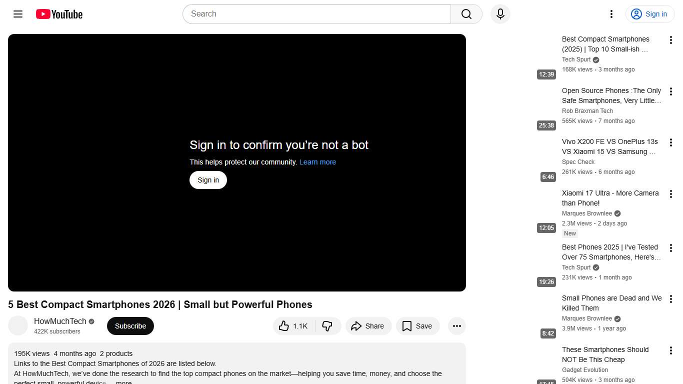 5 Best Compact Smartphones 2026 Small but Powerful Phones - YouTube